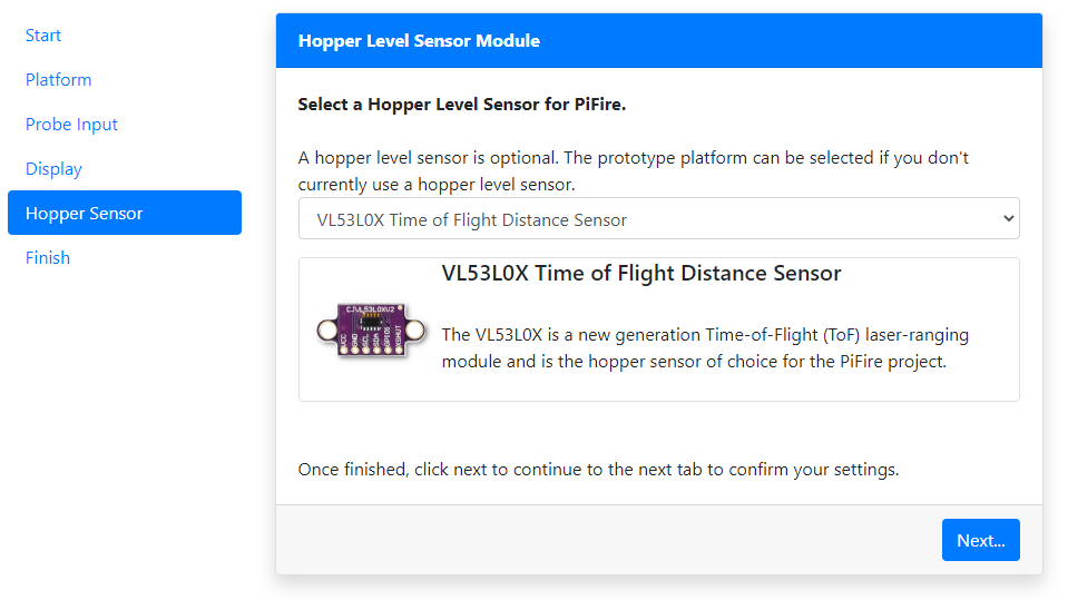 Wizard Hopper Sensor